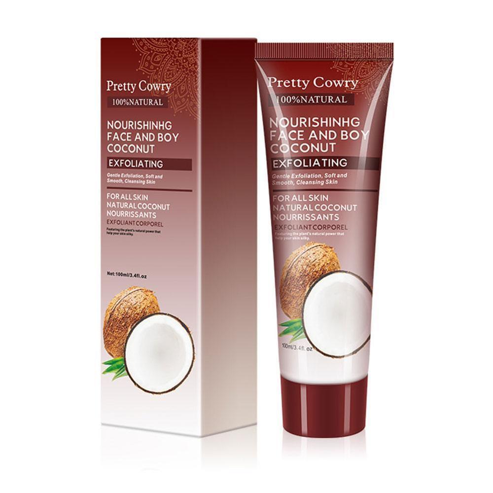 Cucumber Coconut Papaya Facial Exfoliating Gel Cream